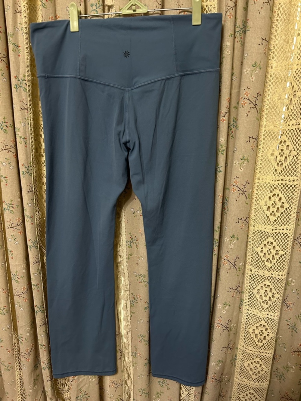 Athleta Elation Straight Leg Pant XL Blue High Rise Athletic Leggings - Picture 5 of 5